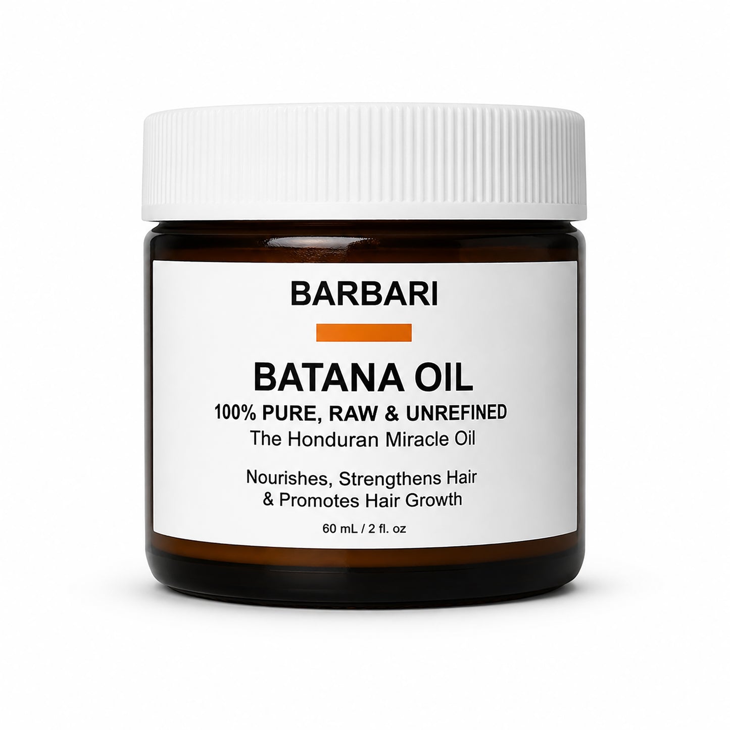 BARBARI Raw & Unrefined Batana Oil from Honduras - 4 oz or 2 oz