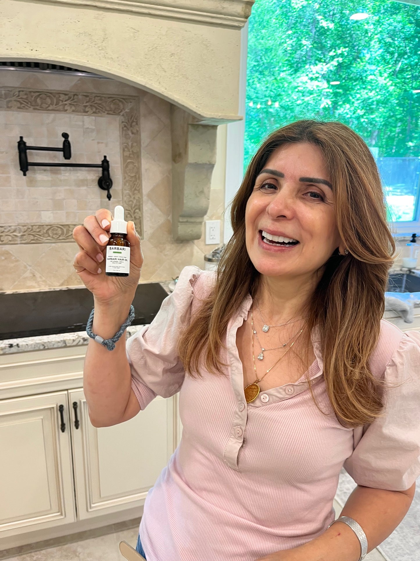 BARBARI Hair Oil Argan, Rosemary & Pickly Pear