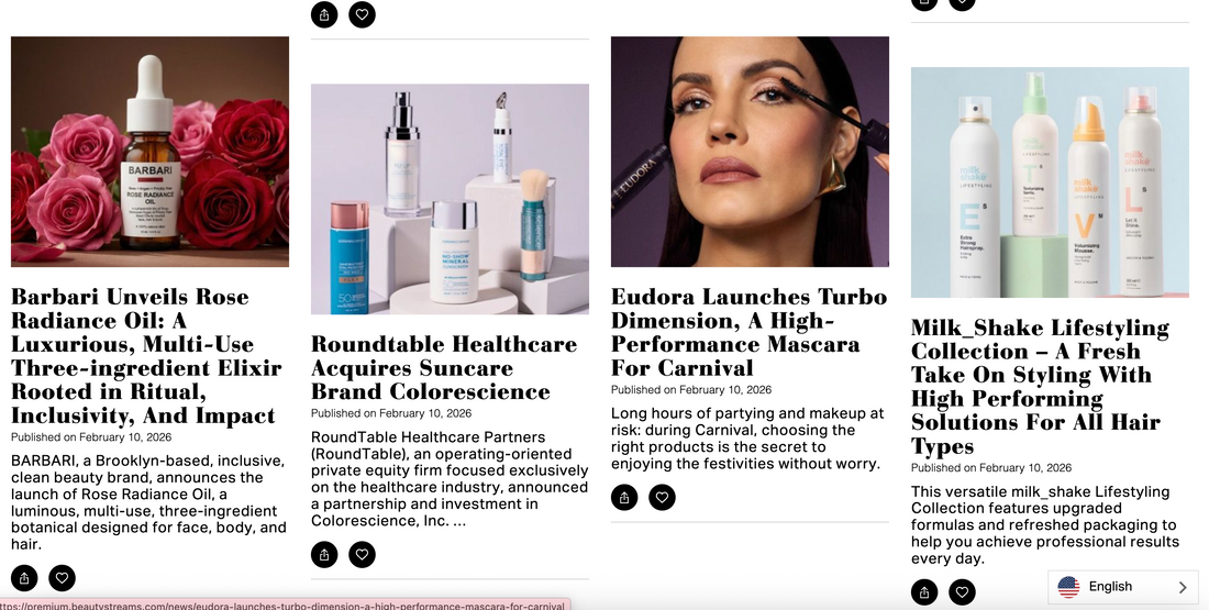 BEAUTYSTREAMS Features BARBARI Rose Radiance Oil