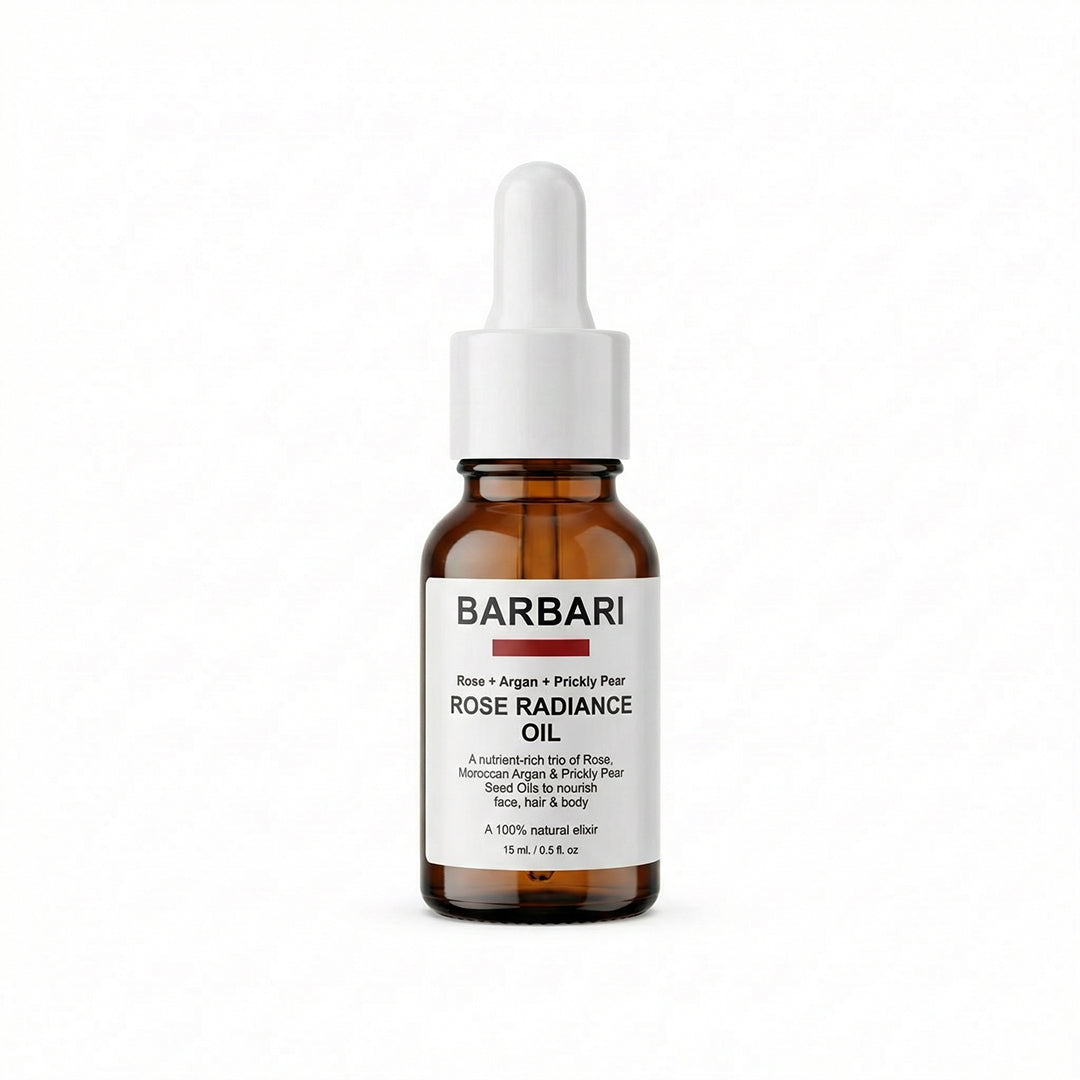 BARBARI Rose Radiance Oil for Face, Hair & Body