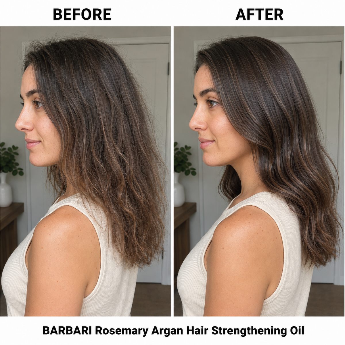 BARBARI Rosemary Argan Hair Strengthening Oil (only 3 organic ingredients)