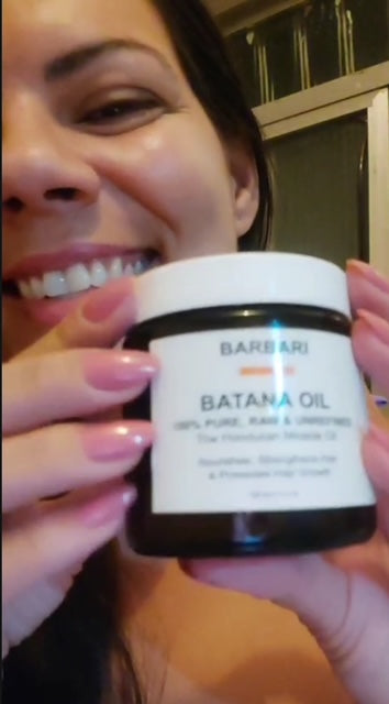 BARBARI Raw & Unrefined Batana Oil from Honduras - 4 oz or 2 oz