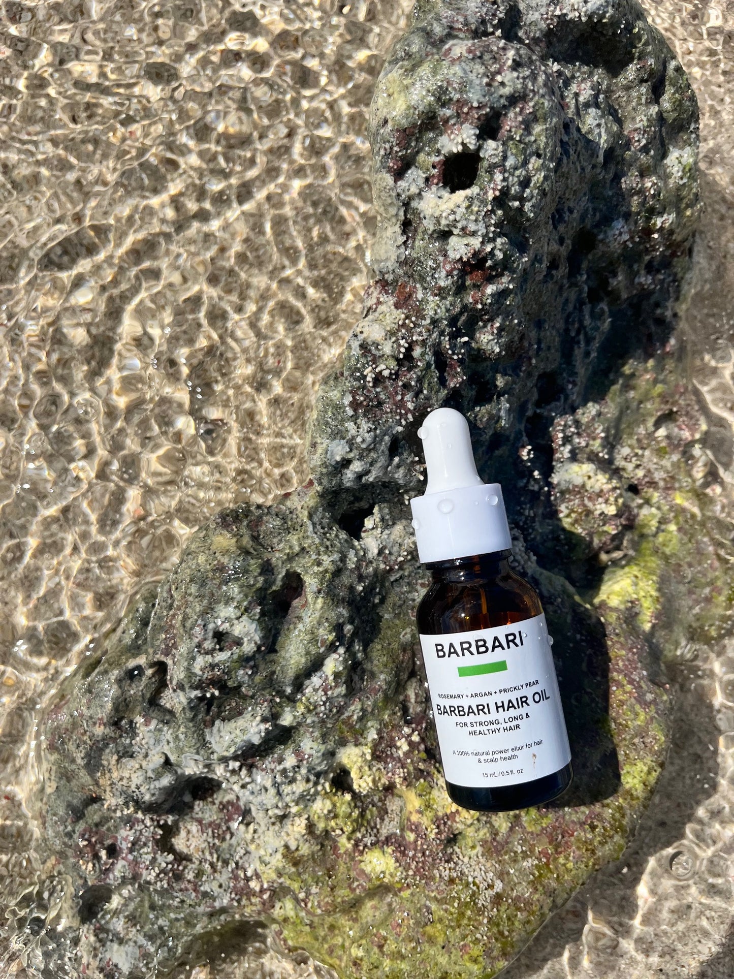 BARBARI Hair Oil Argan, Rosemary & Pickly Pear