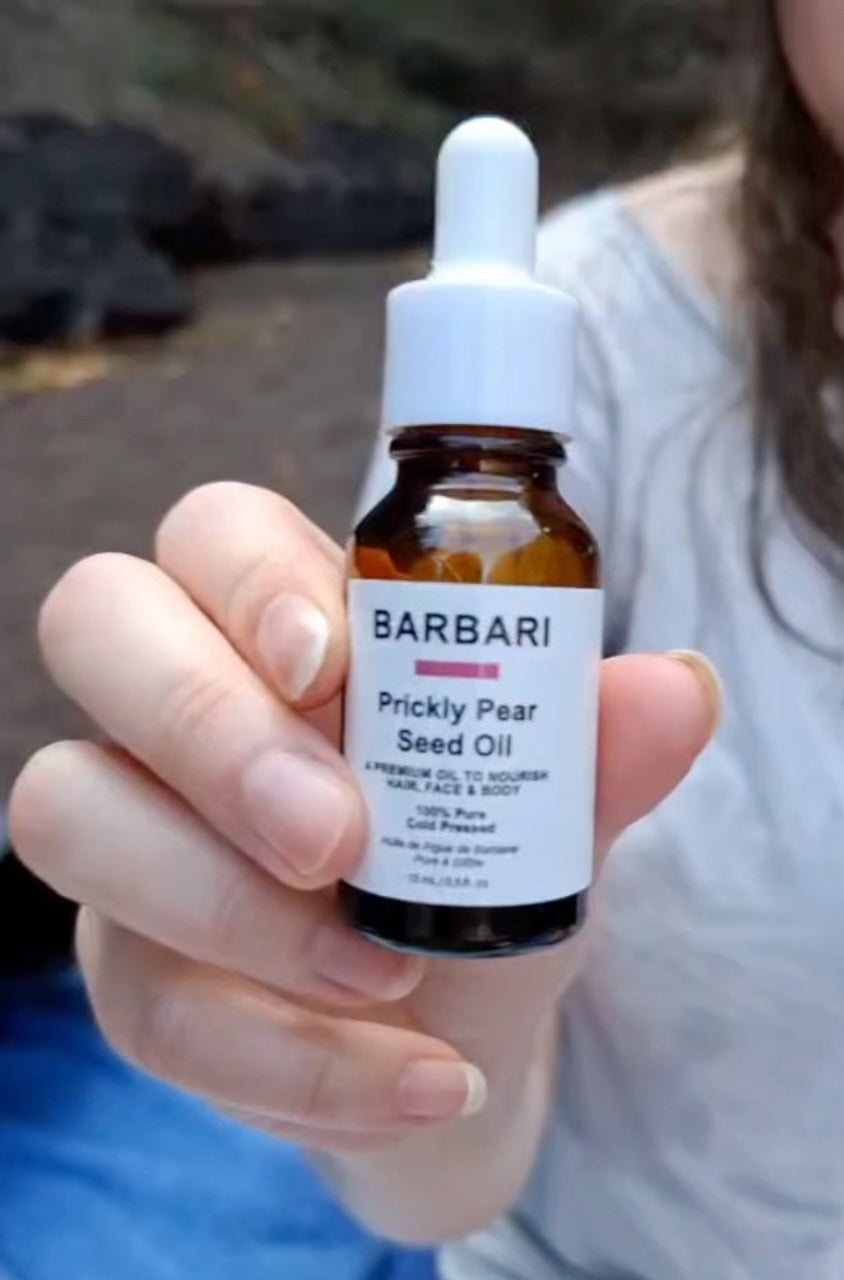 The Premium BARBARI Oil 100% Pure Prickly Pear Seed Beauty Oil 15 mL