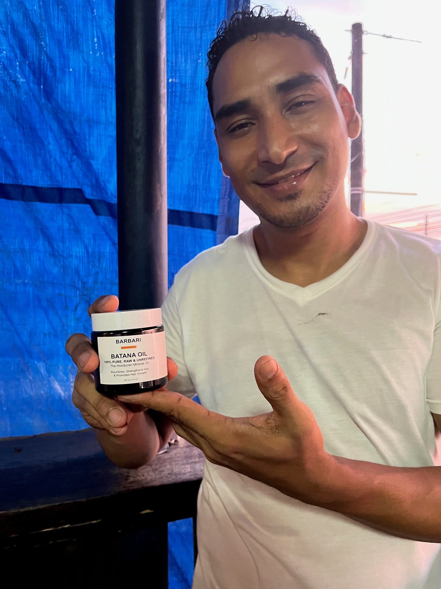 BARBARI Raw & Unrefined Batana Oil from Honduras