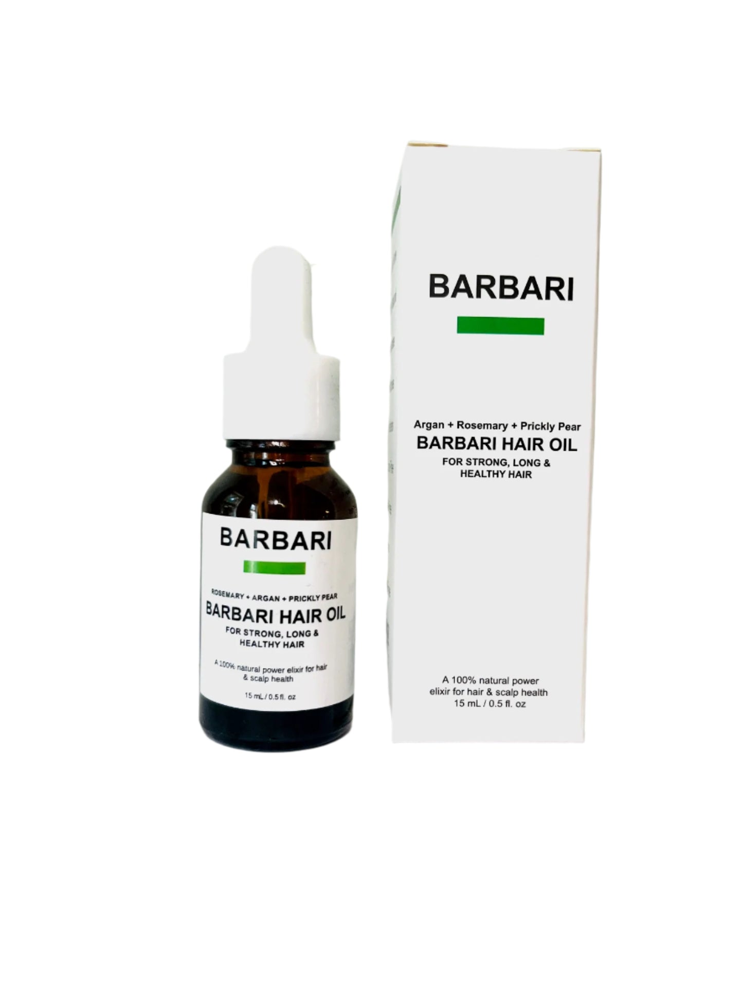 BARBARI Hair Oil Argan, Rosemary & Pickly Pear