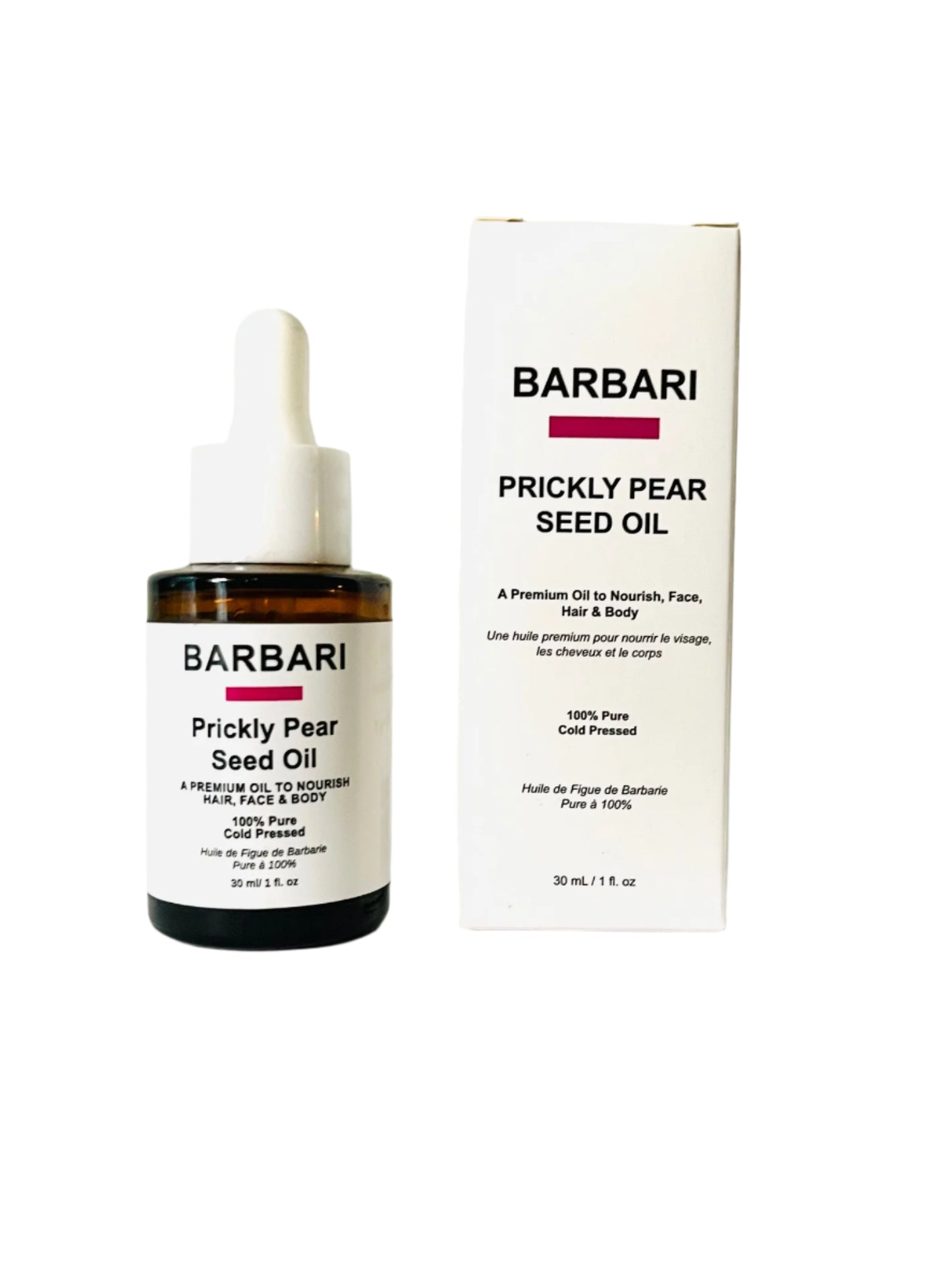 The Premium BARBARI Oil 100% Pure Prickly Pear Seed Beauty Oil 15 mL