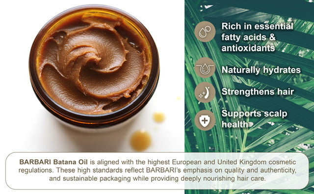 BARBARI Raw & Unrefined Batana Oil from Honduras